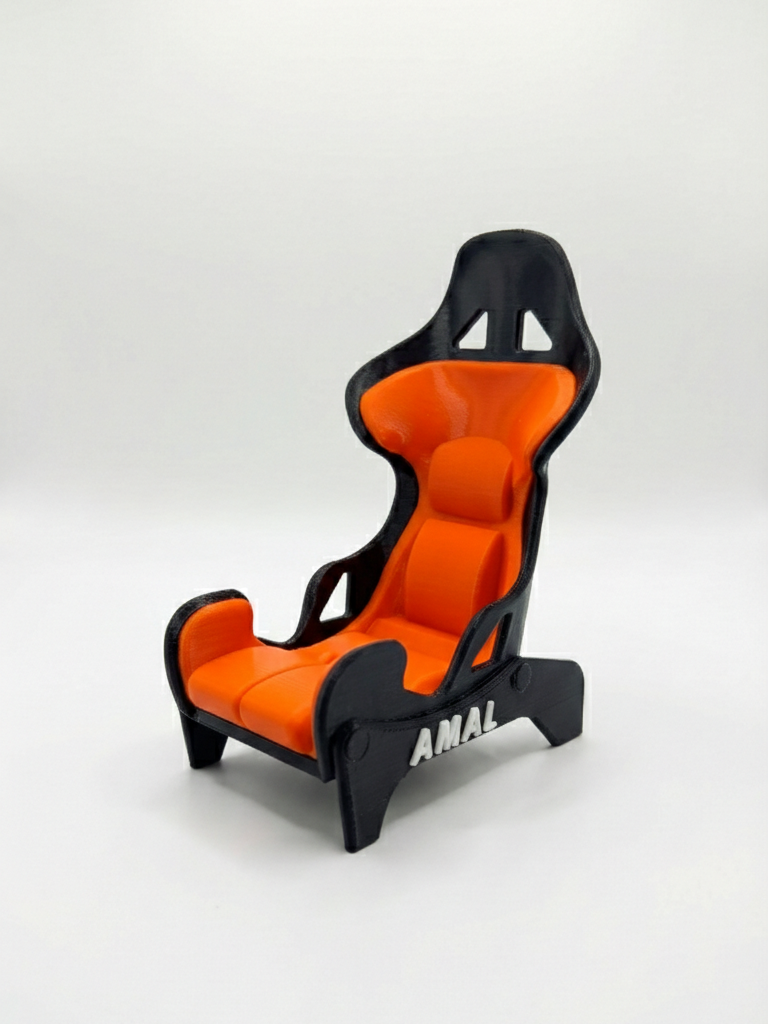 Racing Car Seat - Customized Mobile Stand