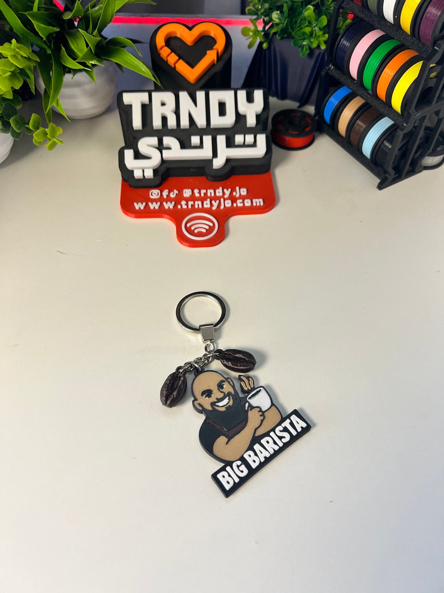 TagMe Logo - Customized 3D Brand Keychain (Bulks)