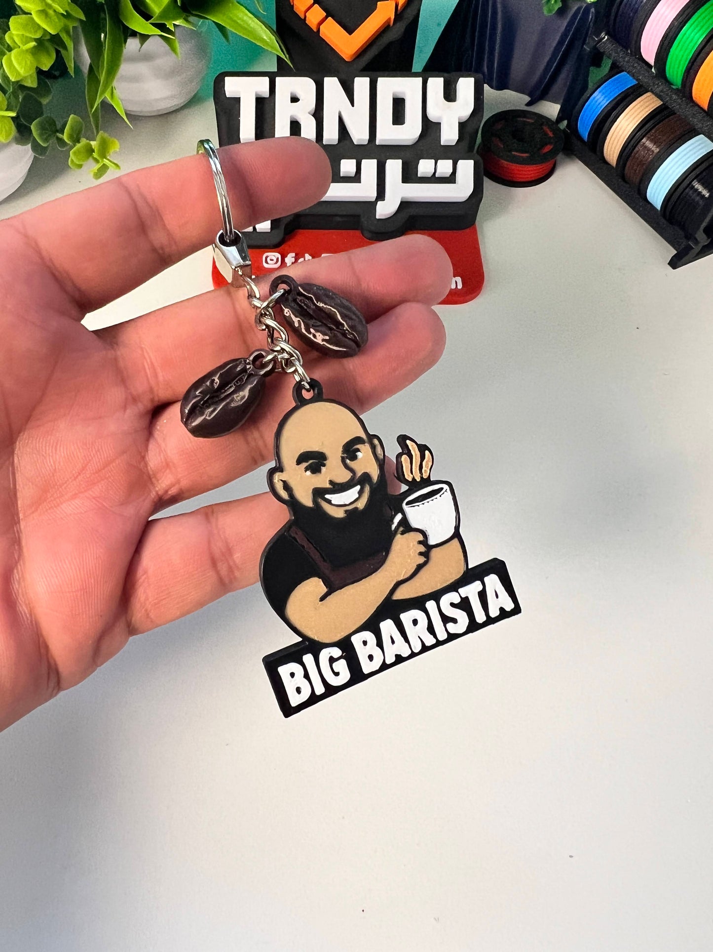 TagMe Logo - Customized 3D Brand Keychain (Bulks)