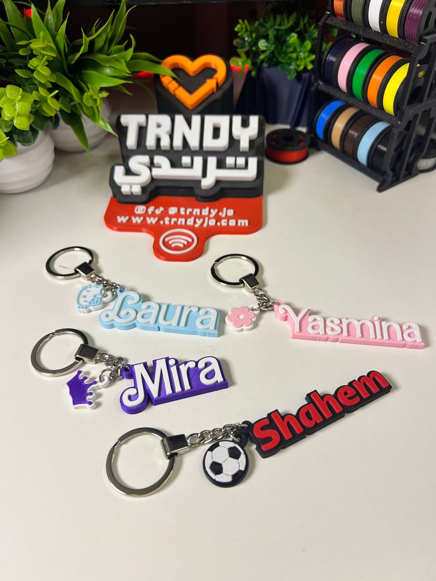 TagMe Name - Customized Name Keychain
