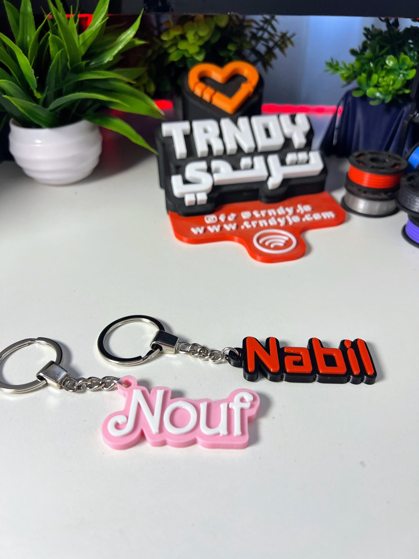 TagMe Name - Customized Name Keychain