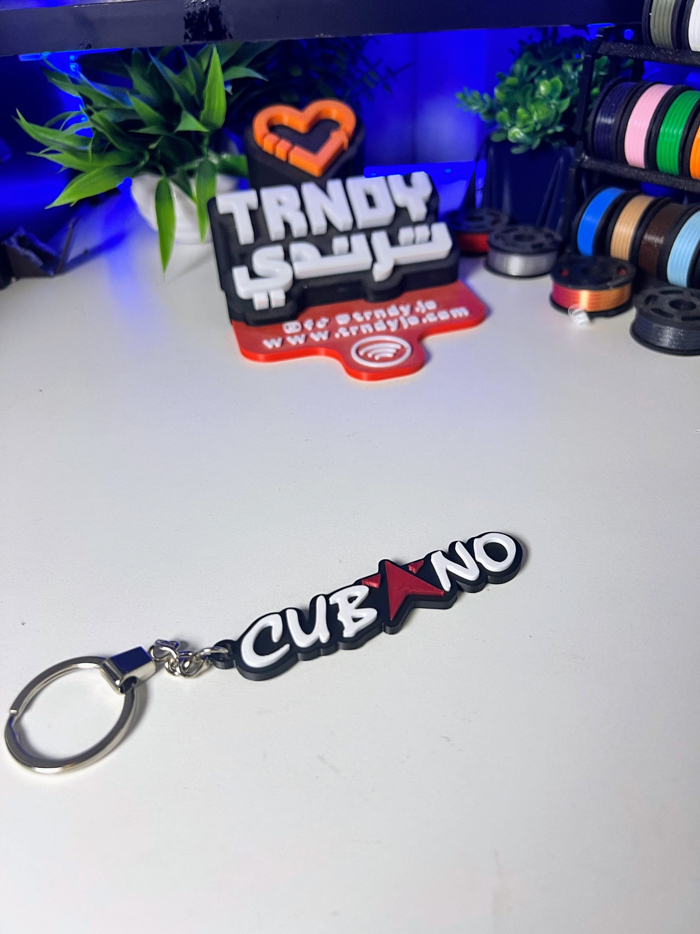 TagMe Logo - Customized 3D Brand Keychain (Bulks)