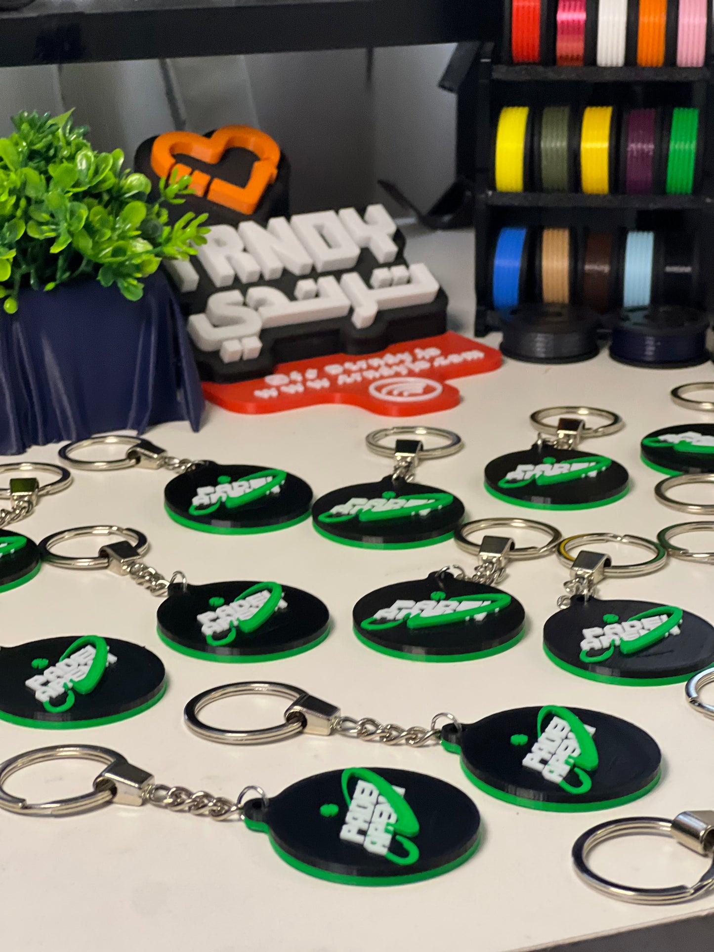 TagMe Logo - Customized 3D Brand Keychain (Bulks)