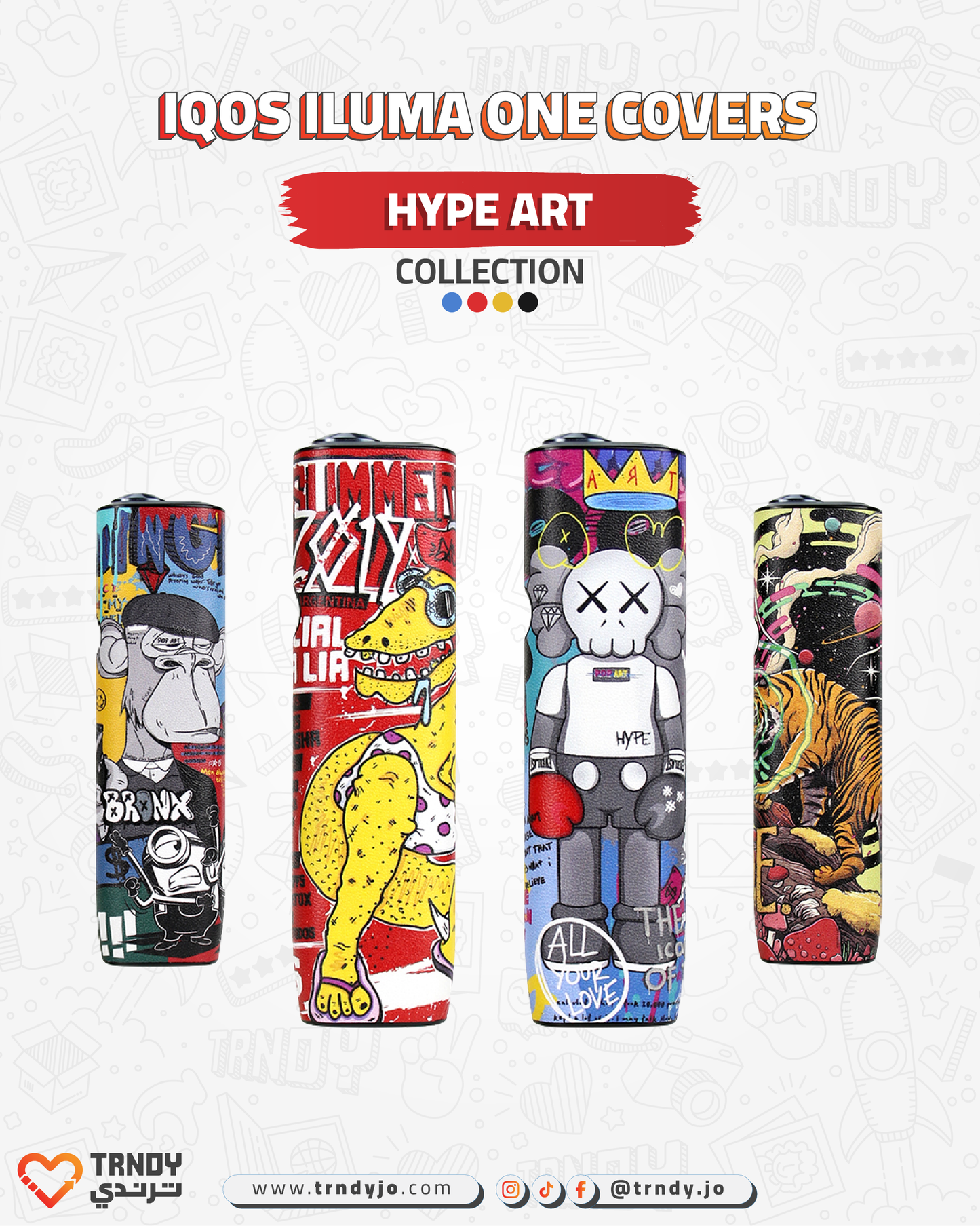 CoverX - IQO ILUMA ONE - Hype Art Collection