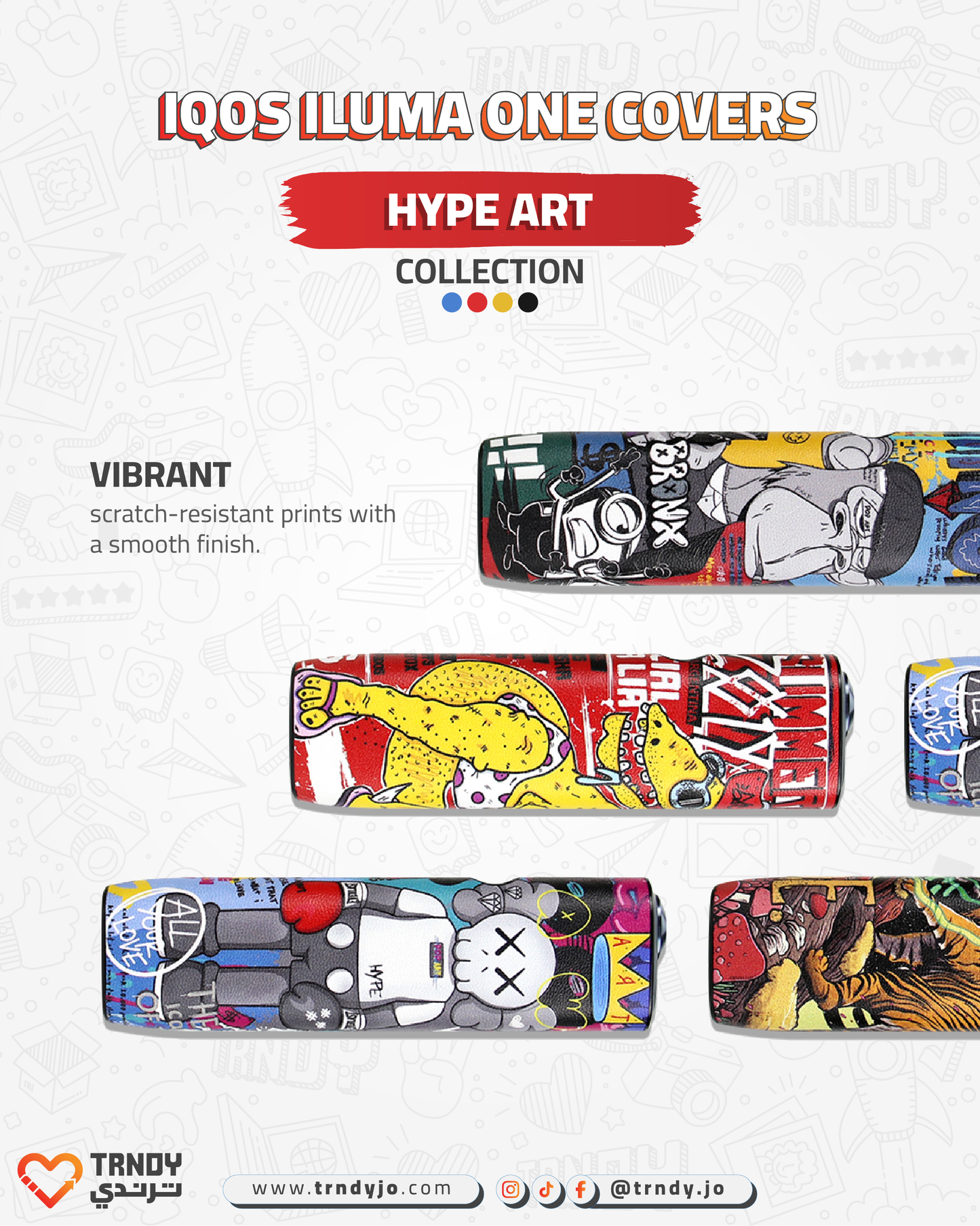 CoverX - IQO ILUMA ONE - Hype Art Collection