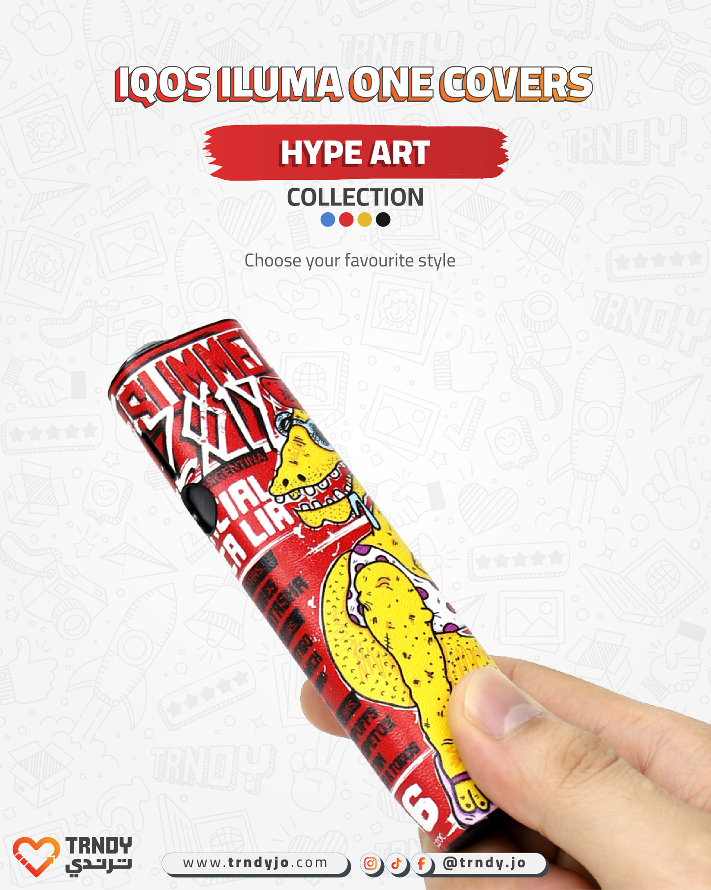 CoverX - IQO ILUMA ONE - Hype Art Collection