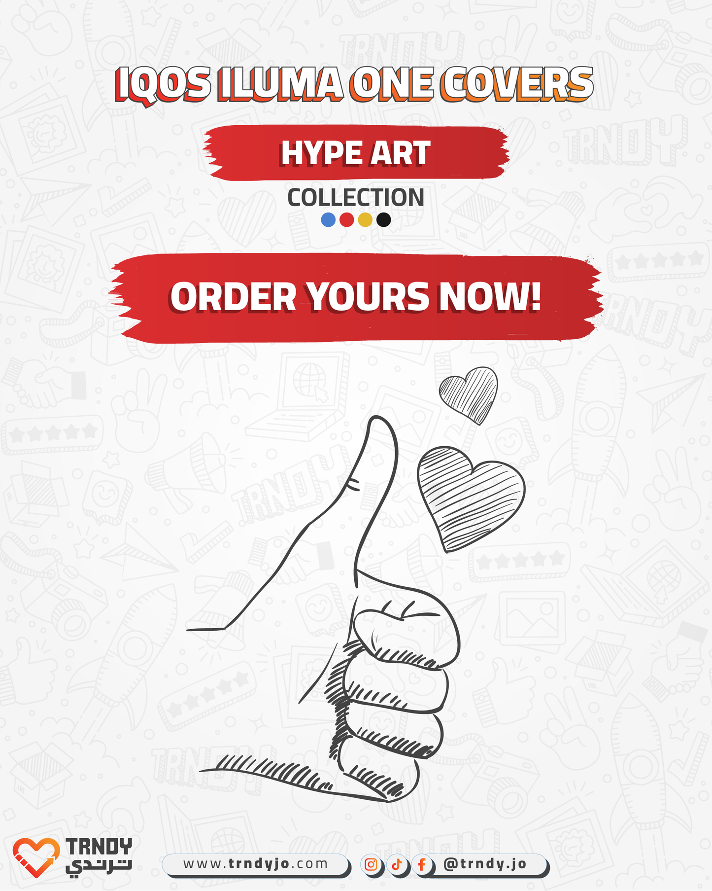 CoverX - IQO ILUMA ONE - Hype Art Collection