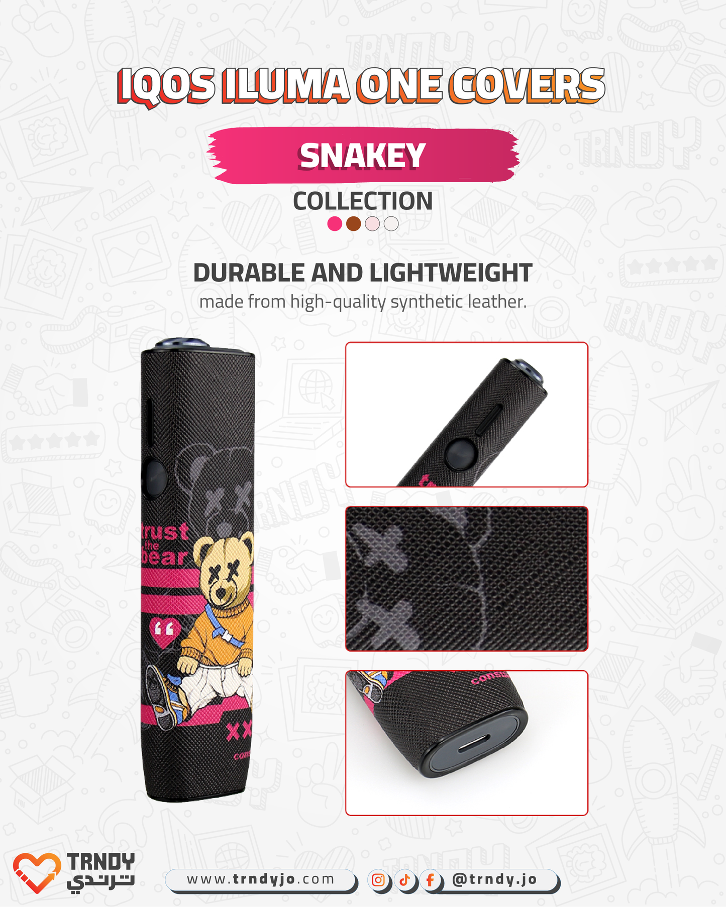 CoverX - IQO ILUMA ONE - Snakey Collection