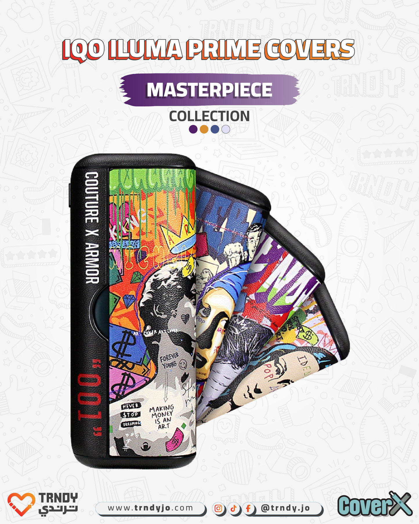 CoverX - IQO Prime - Masterpiece Collection
