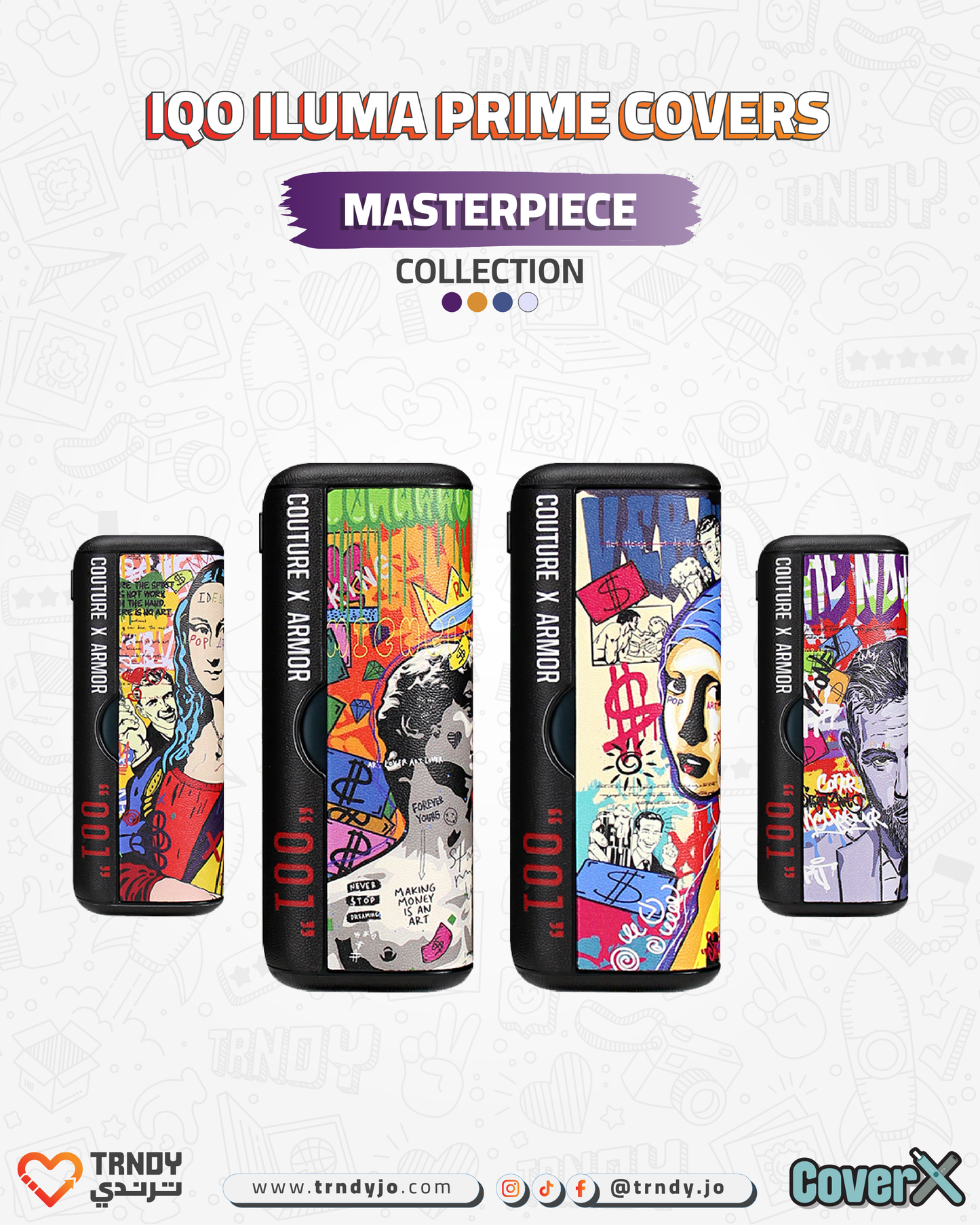 CoverX - IQO Prime - Masterpiece Collection
