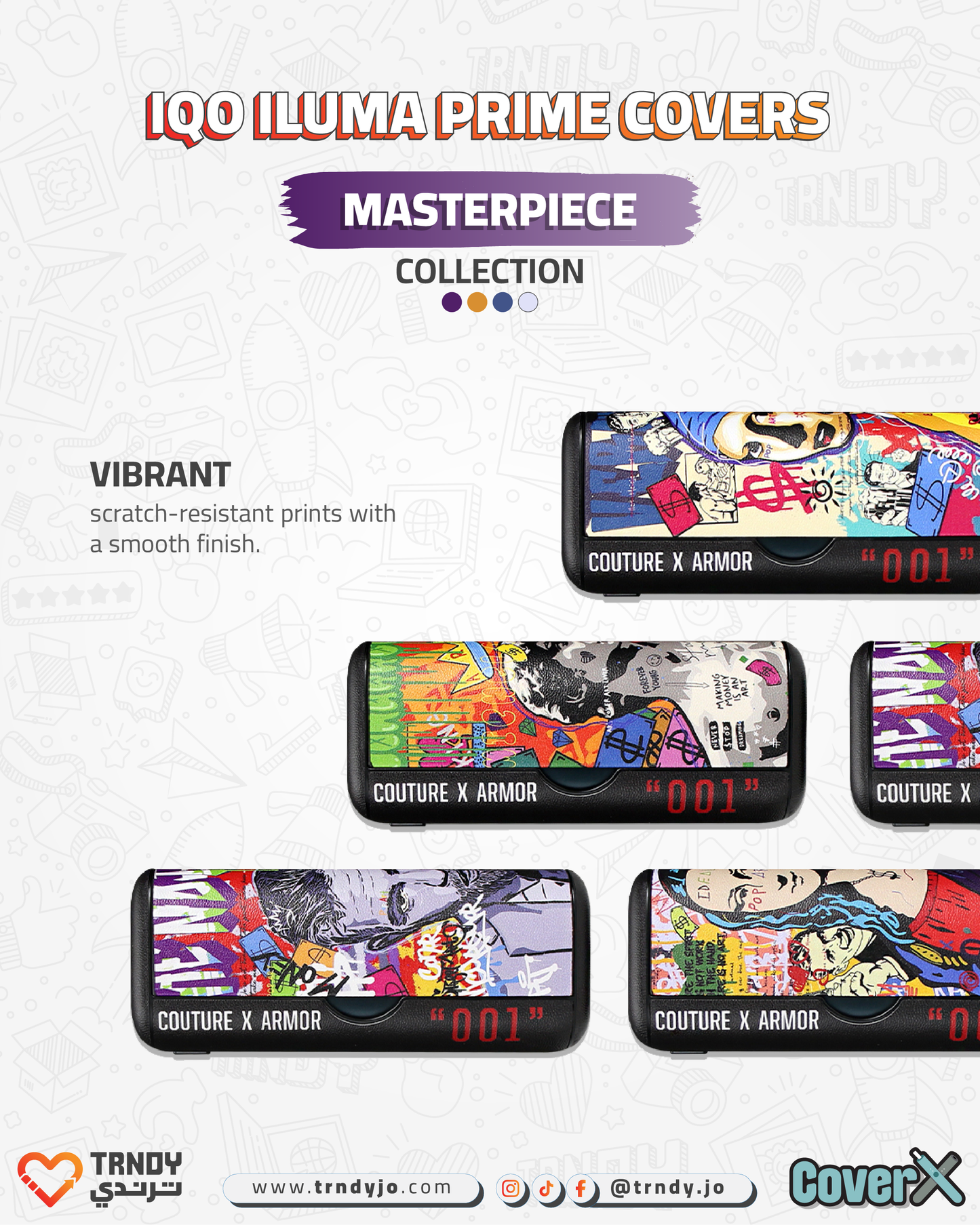 CoverX - IQO Prime - Masterpiece Collection