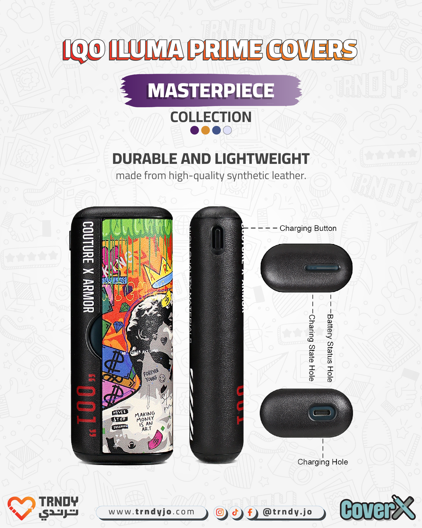 CoverX - IQO Prime - Masterpiece Collection
