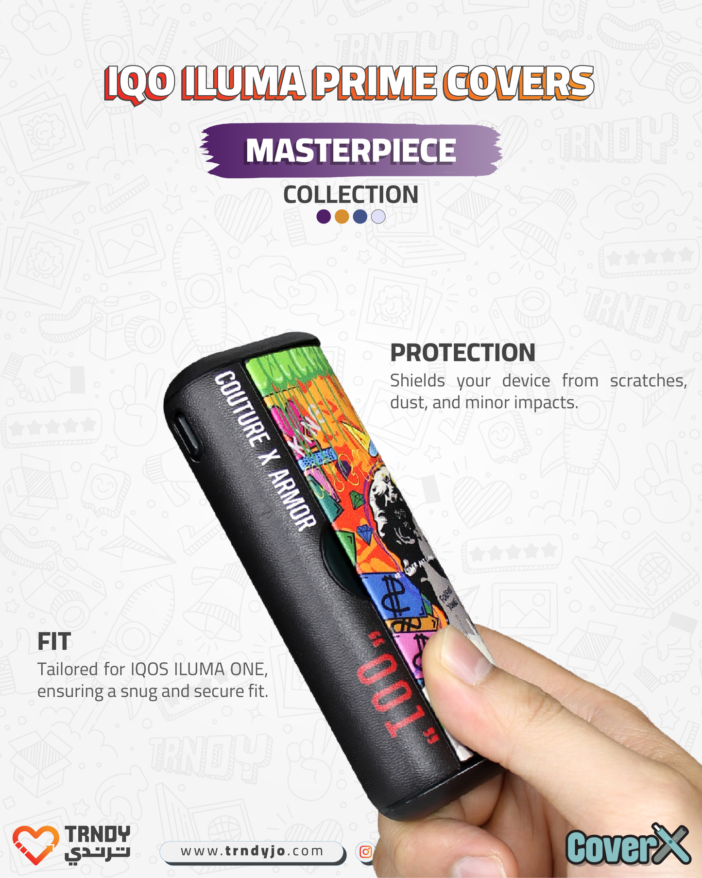 CoverX - IQO Prime - Masterpiece Collection