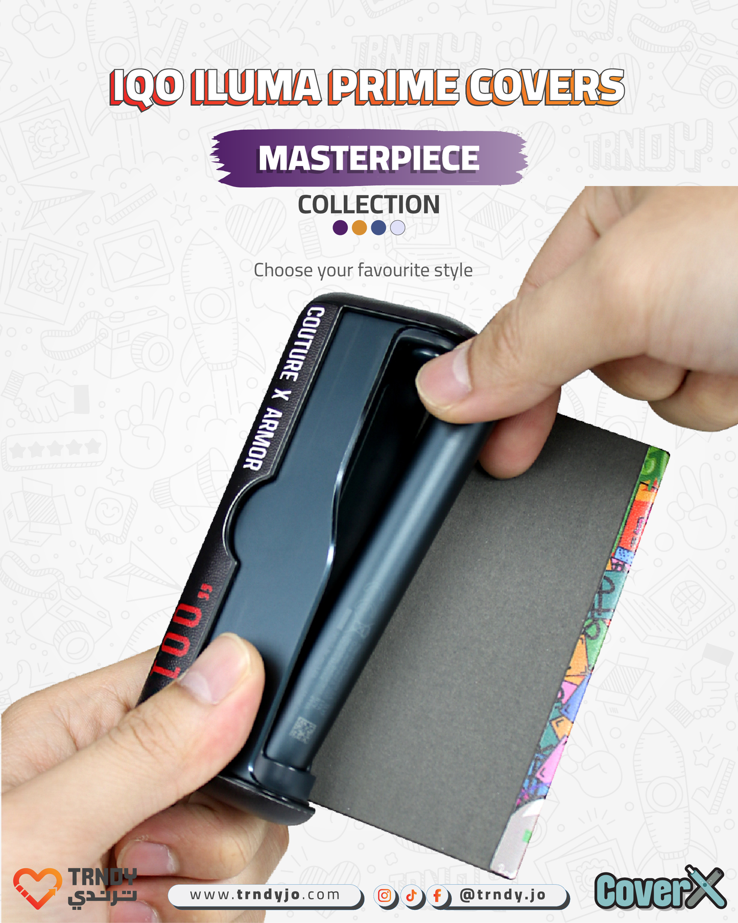 CoverX - IQO Prime - Masterpiece Collection