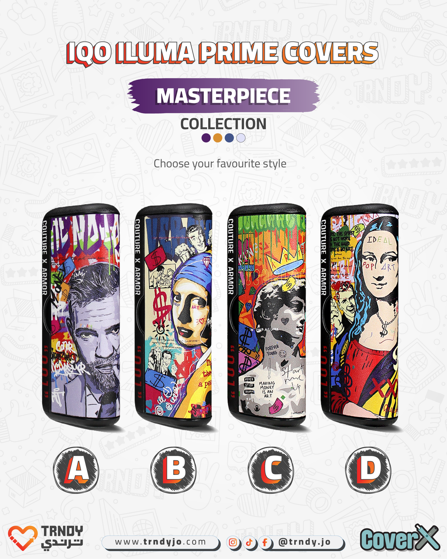 CoverX - IQO Prime - Masterpiece Collection