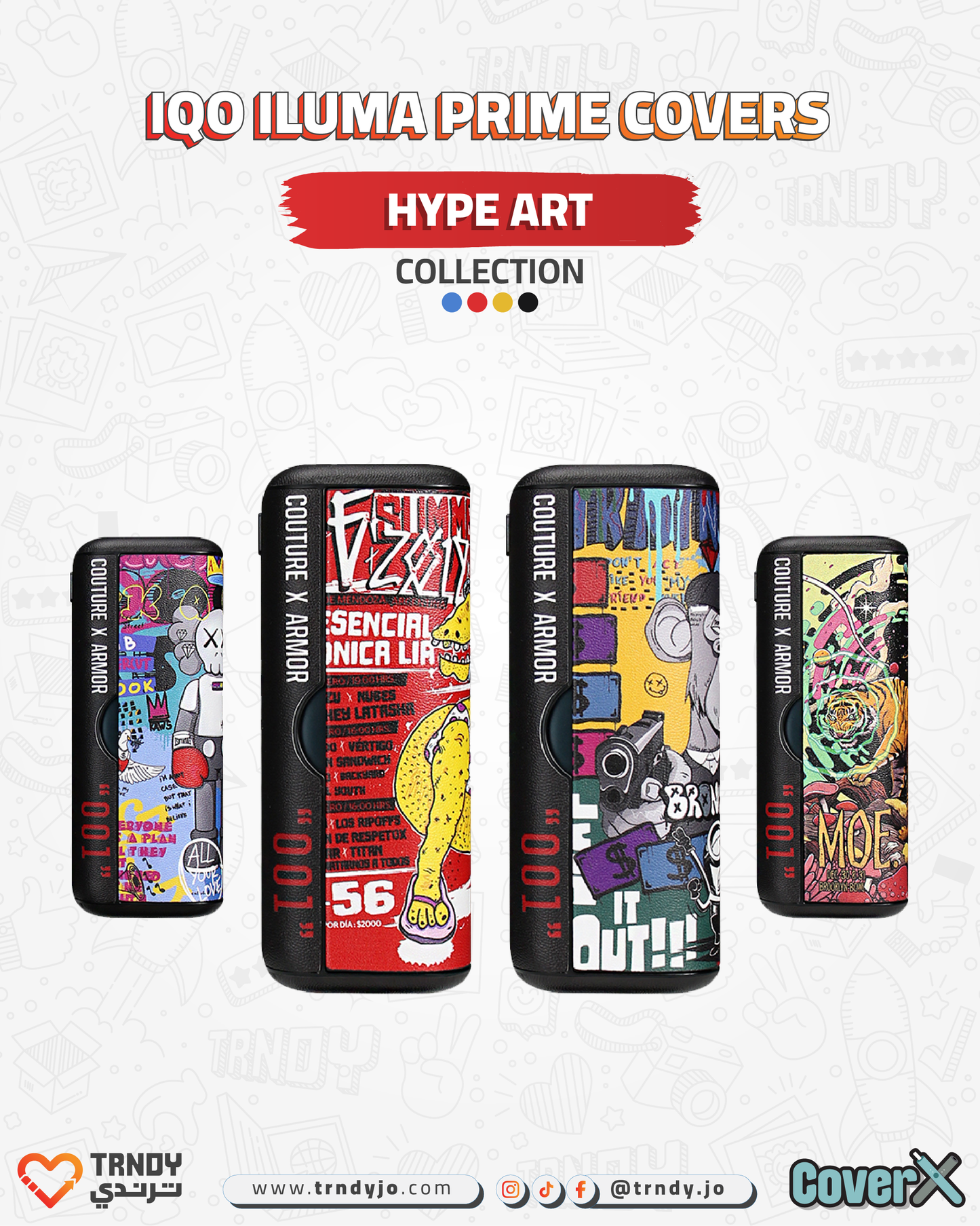 CoverX - IQO Prime - Hype Art Collection
