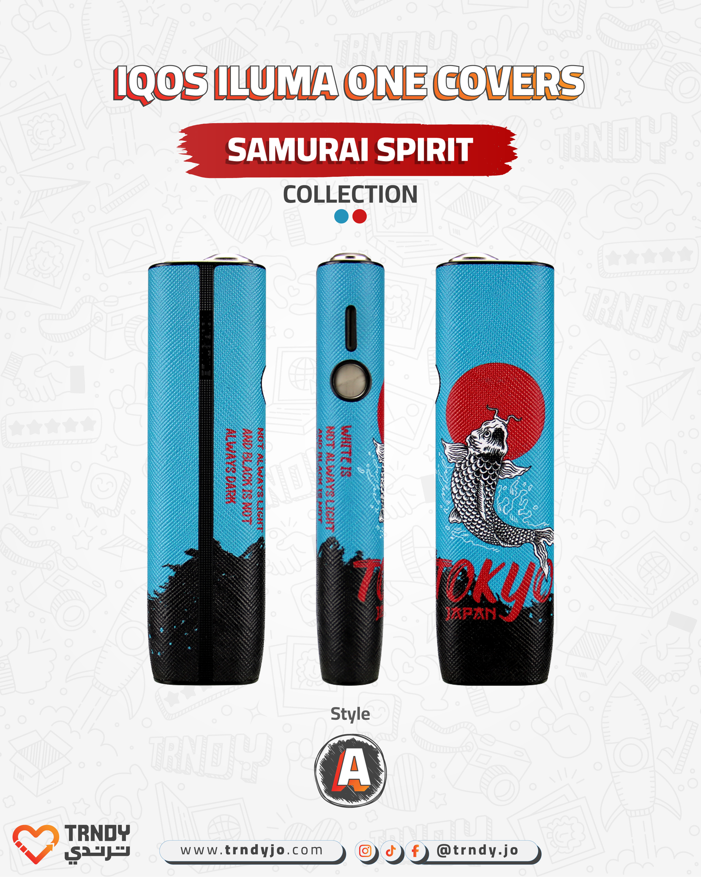 CoverX - IQO ILUMA ONE - Samurai Spirit Collection