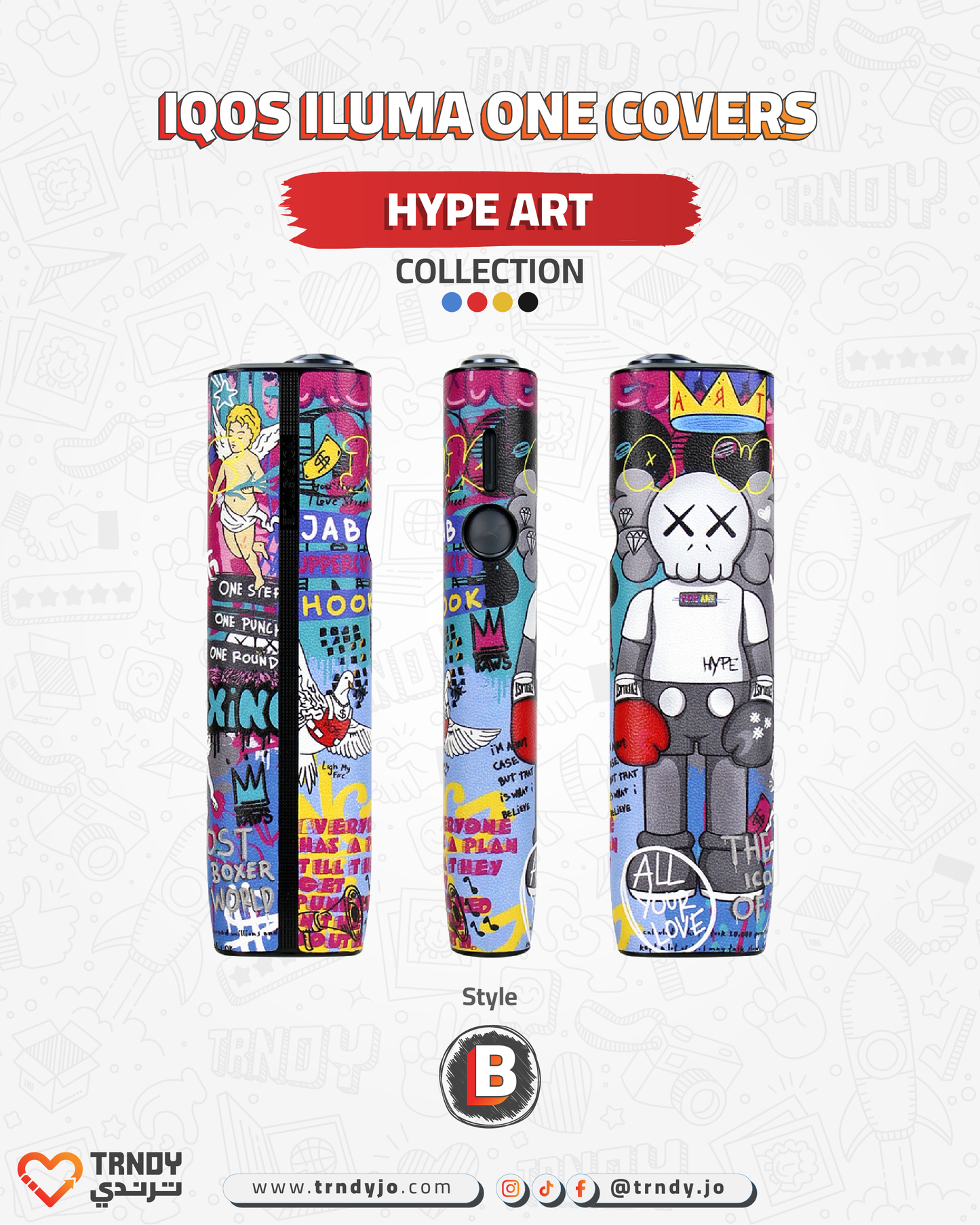 CoverX - IQO ILUMA ONE - Hype Art Collection