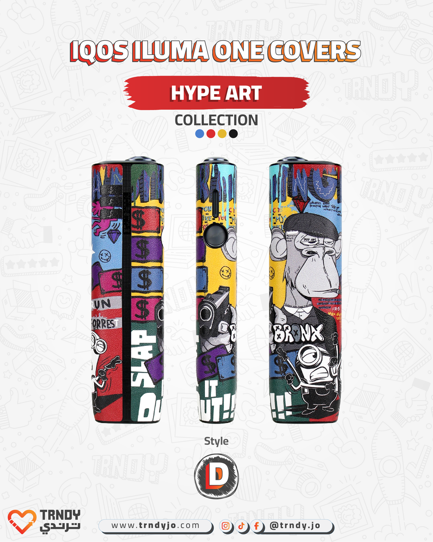 CoverX - IQO ILUMA ONE - Hype Art Collection