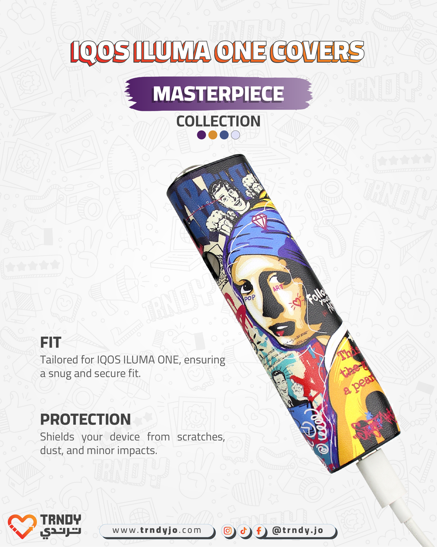 CoverX - IQO ILUMA ONE - Masterpiece Collection