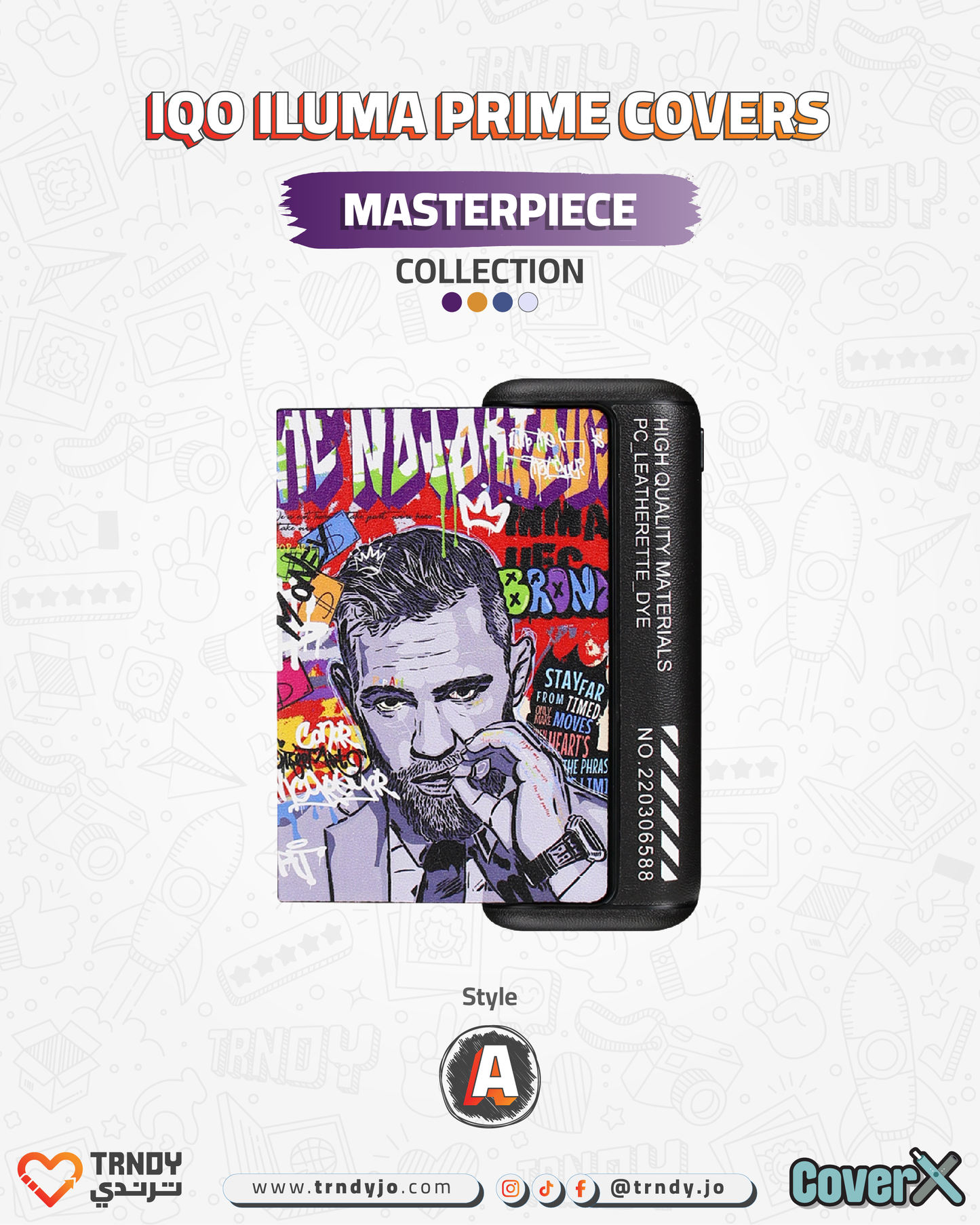 CoverX - IQO Prime - Masterpiece Collection