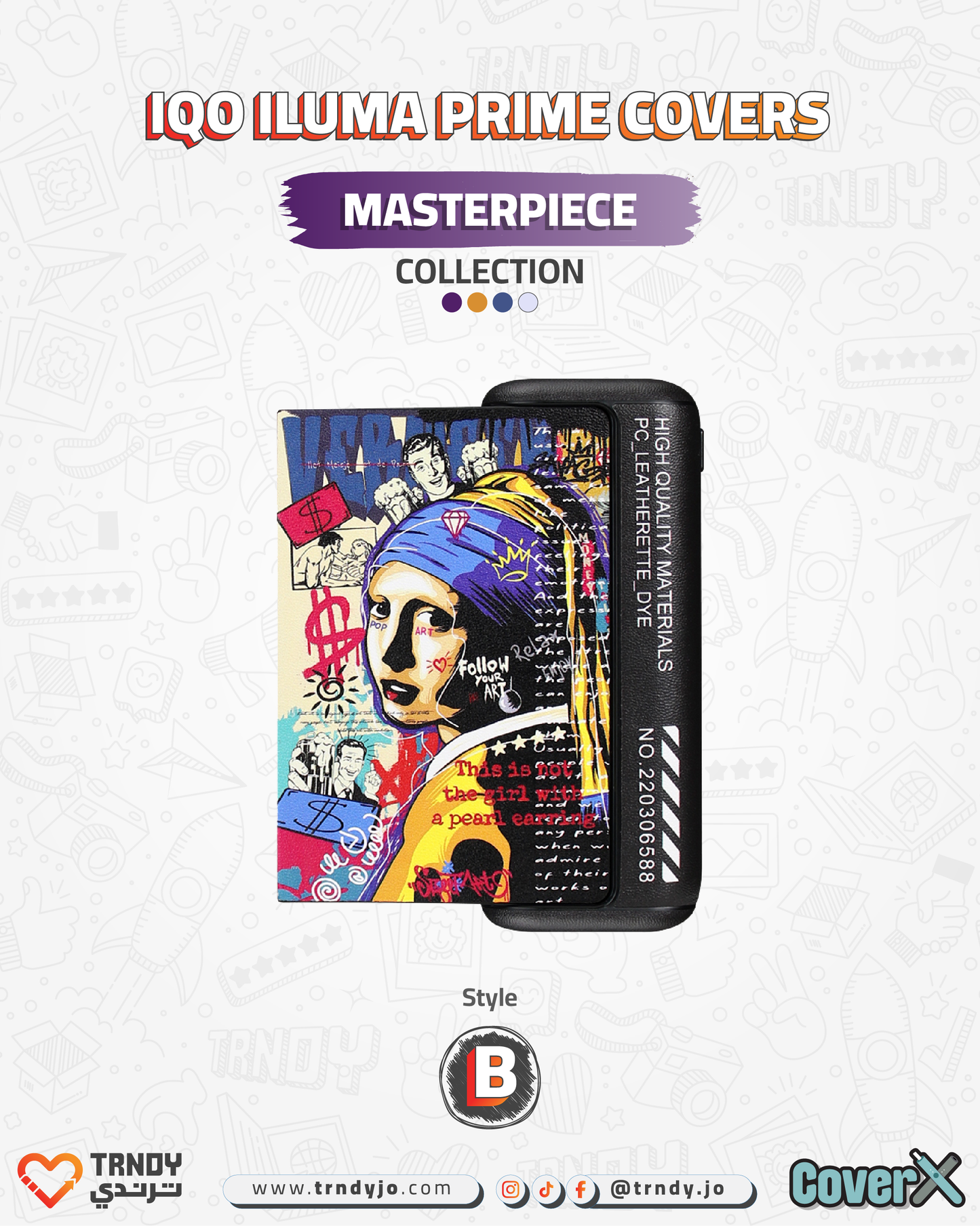 CoverX - IQO Prime - Masterpiece Collection