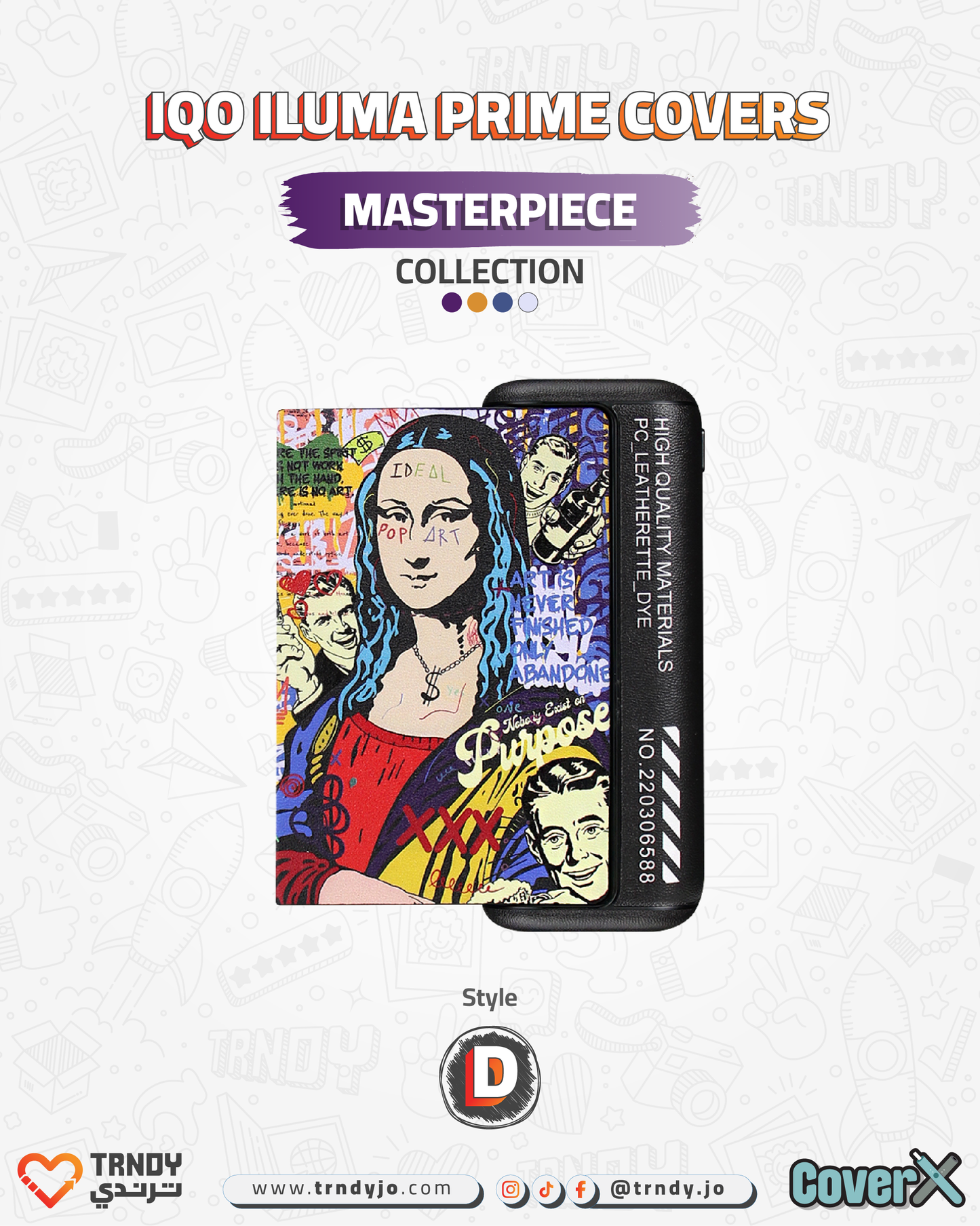 CoverX - IQO Prime - Masterpiece Collection
