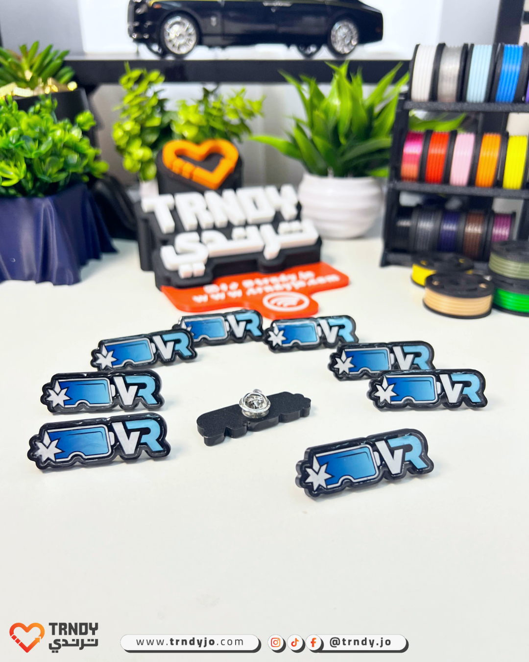 BroochMe - Customized 3D Brand Brooch (Bulks)