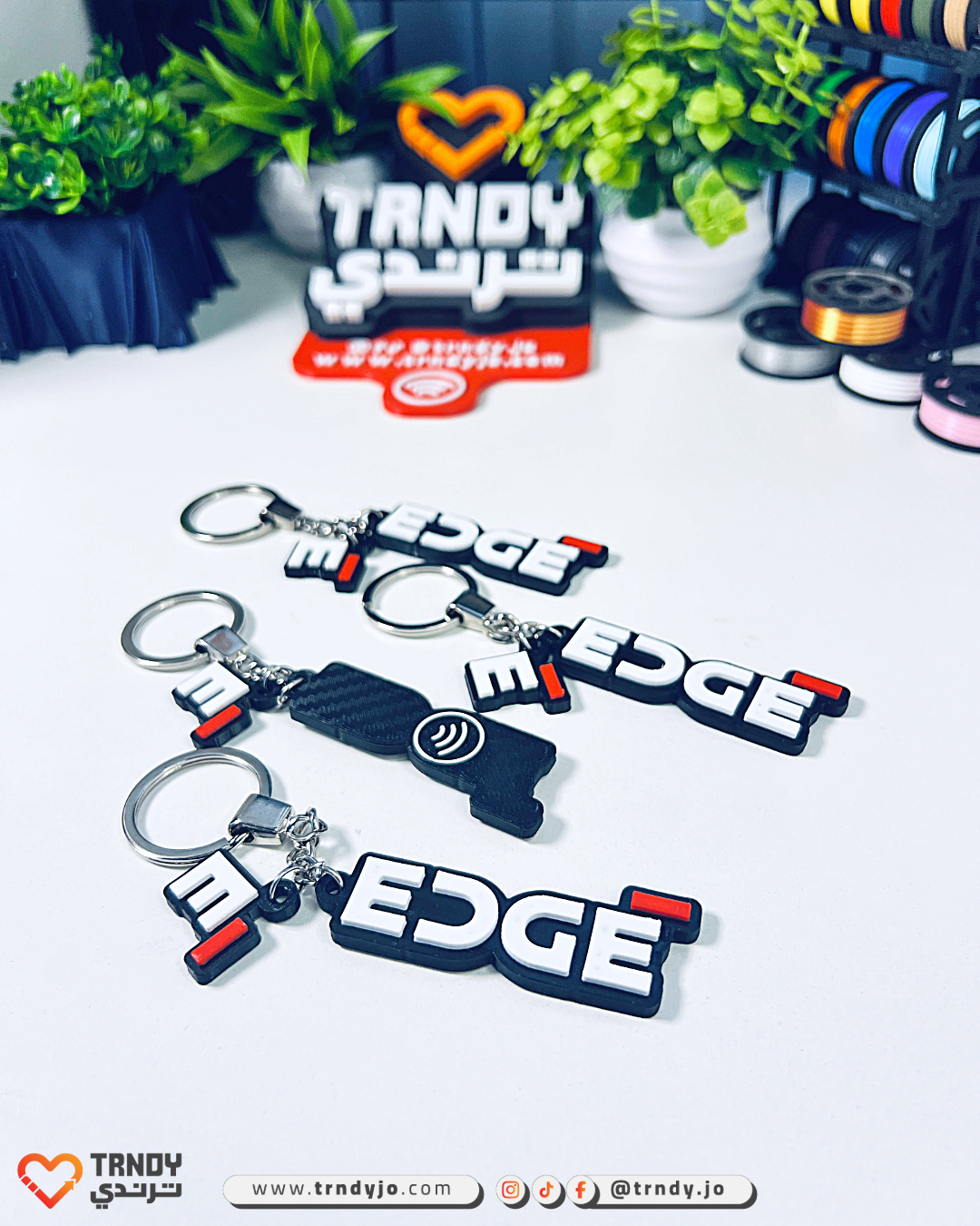 TapTag - Customized Logo NFC Keychain
