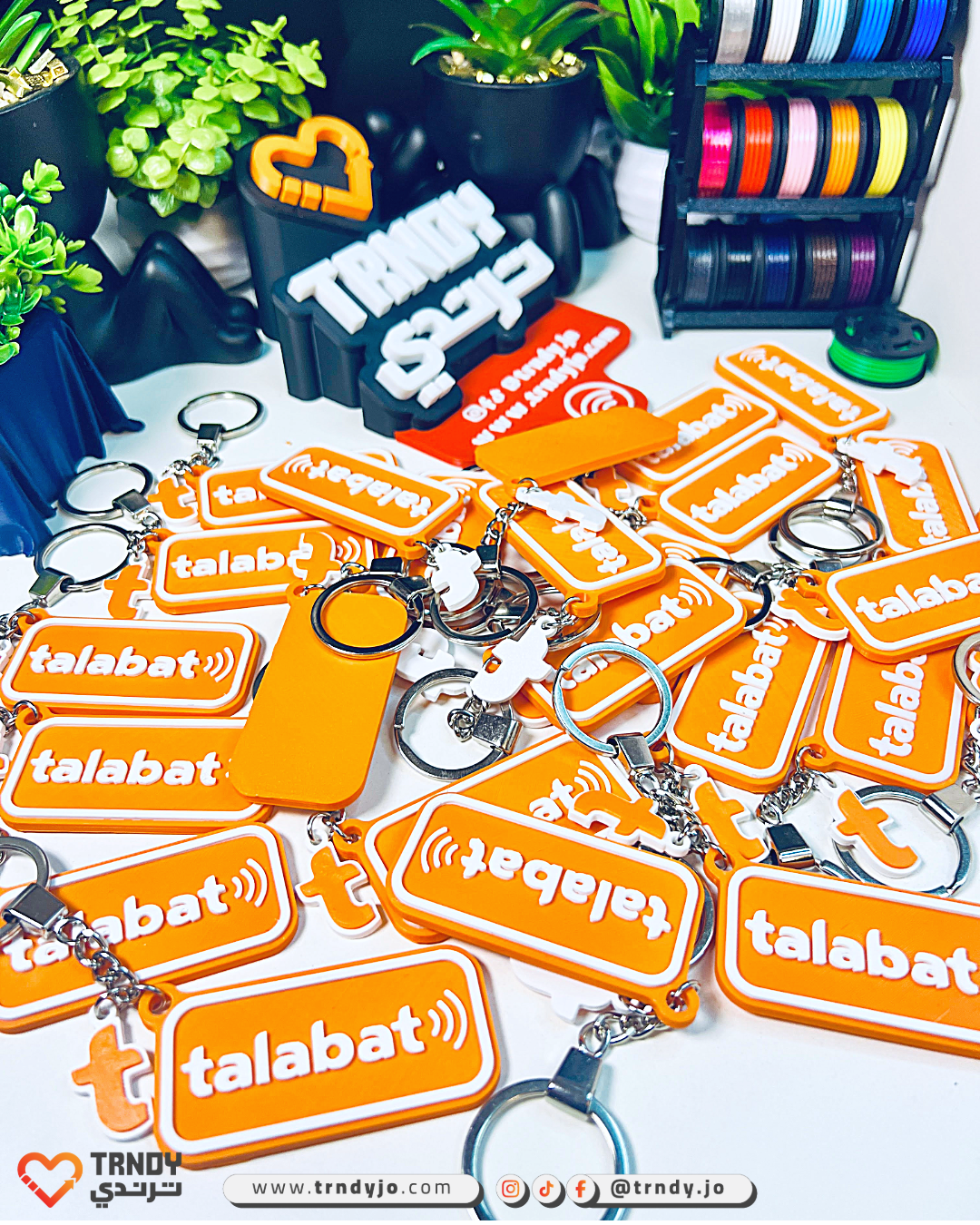 TapTag - Customized Logo NFC Keychain