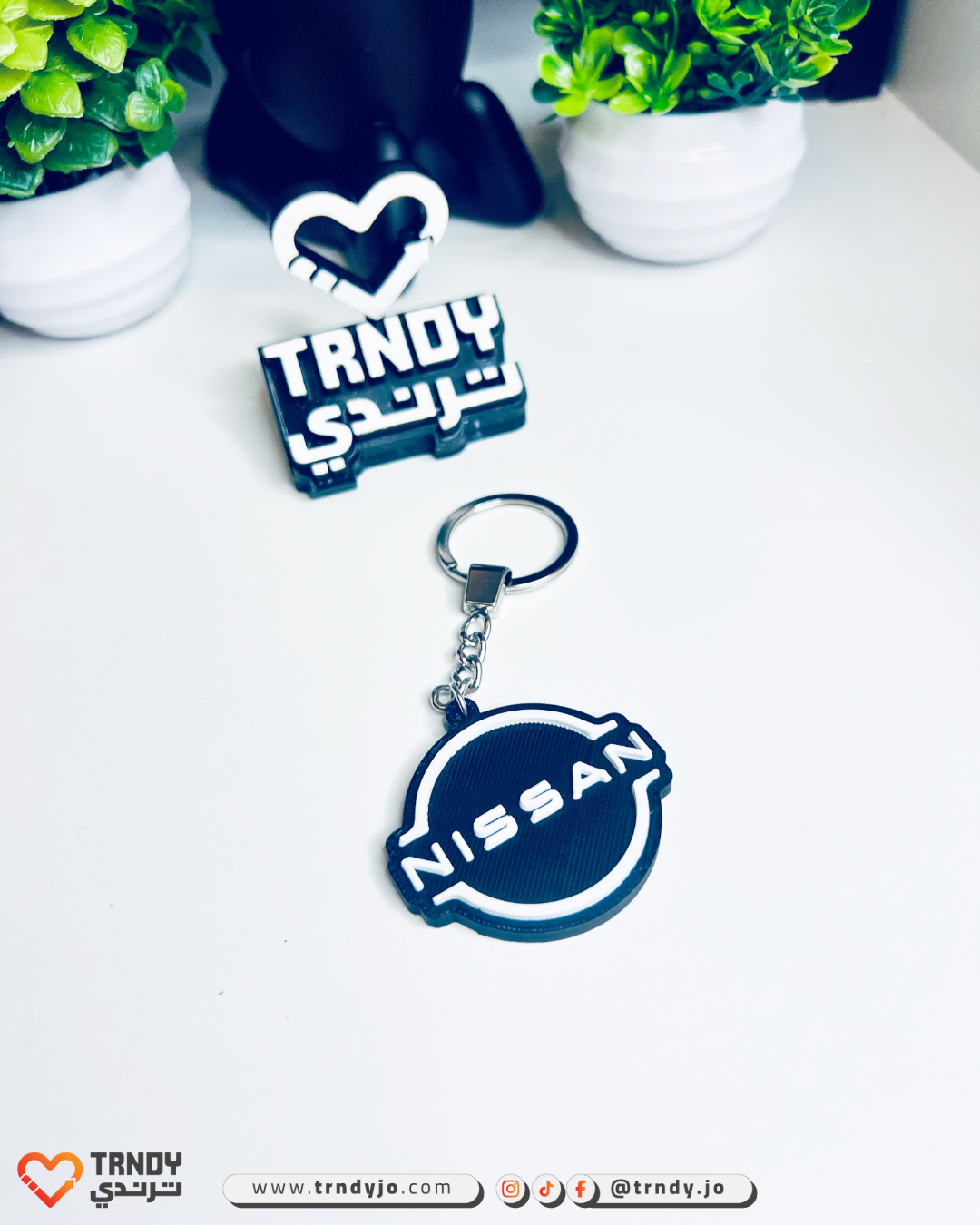 TagMe 3D - Car Brand Logo Keychain 🚗