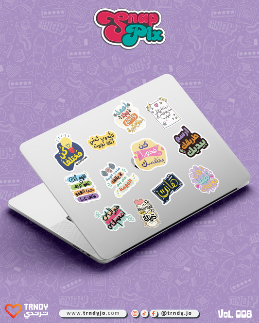 SnapPix Stickers - Collection 008