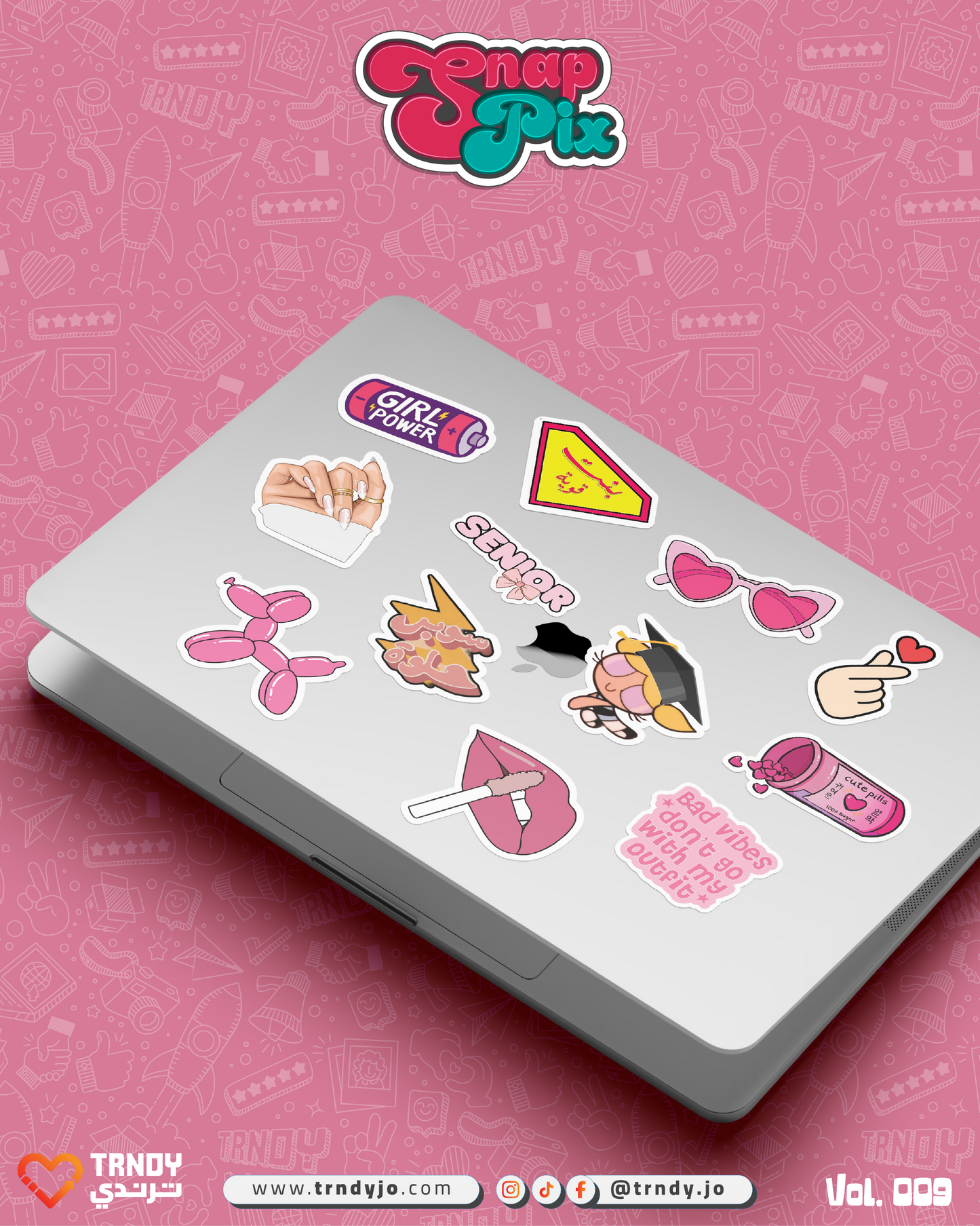 SnapPix Stickers - Collection 009