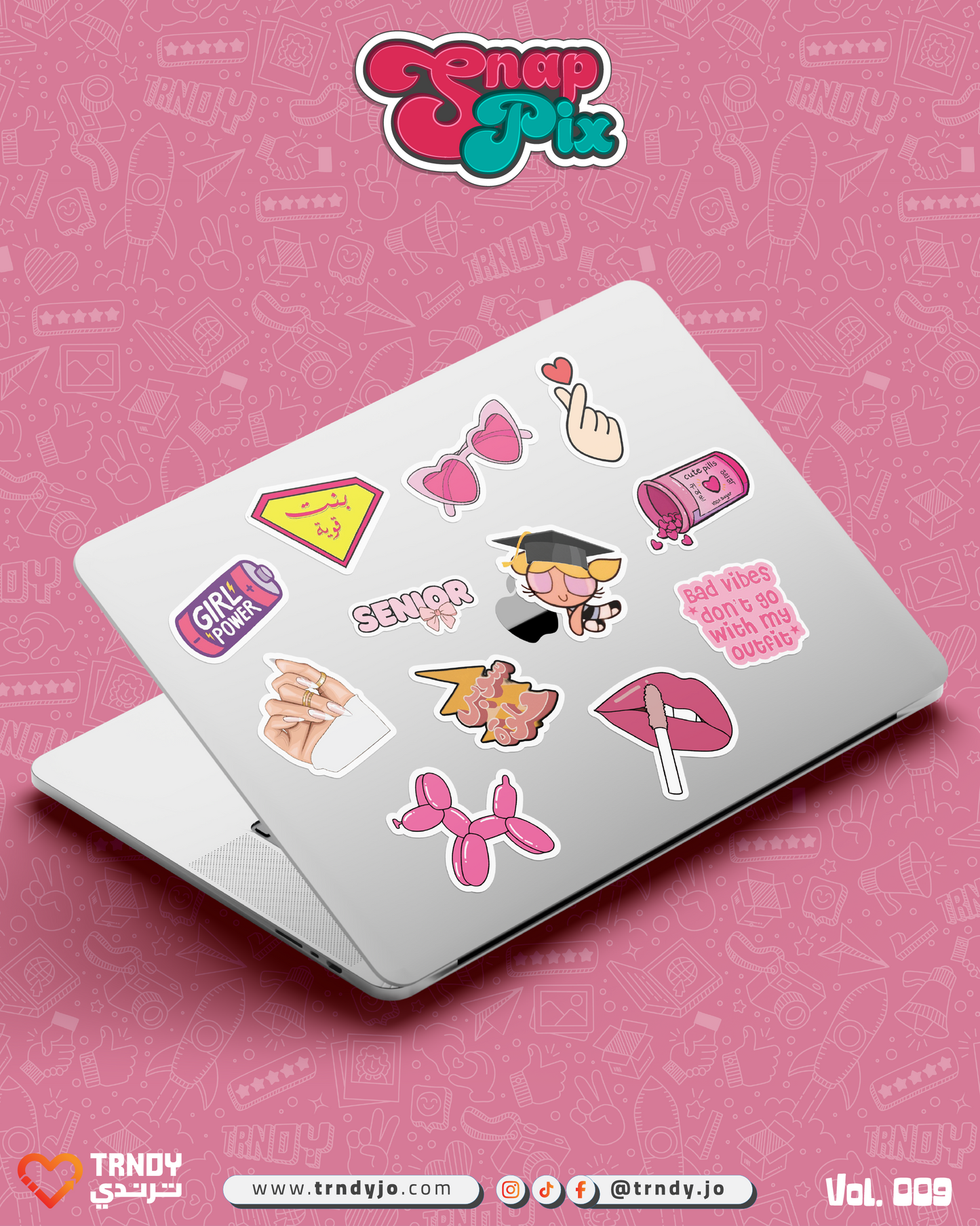 SnapPix Stickers - Collection 009