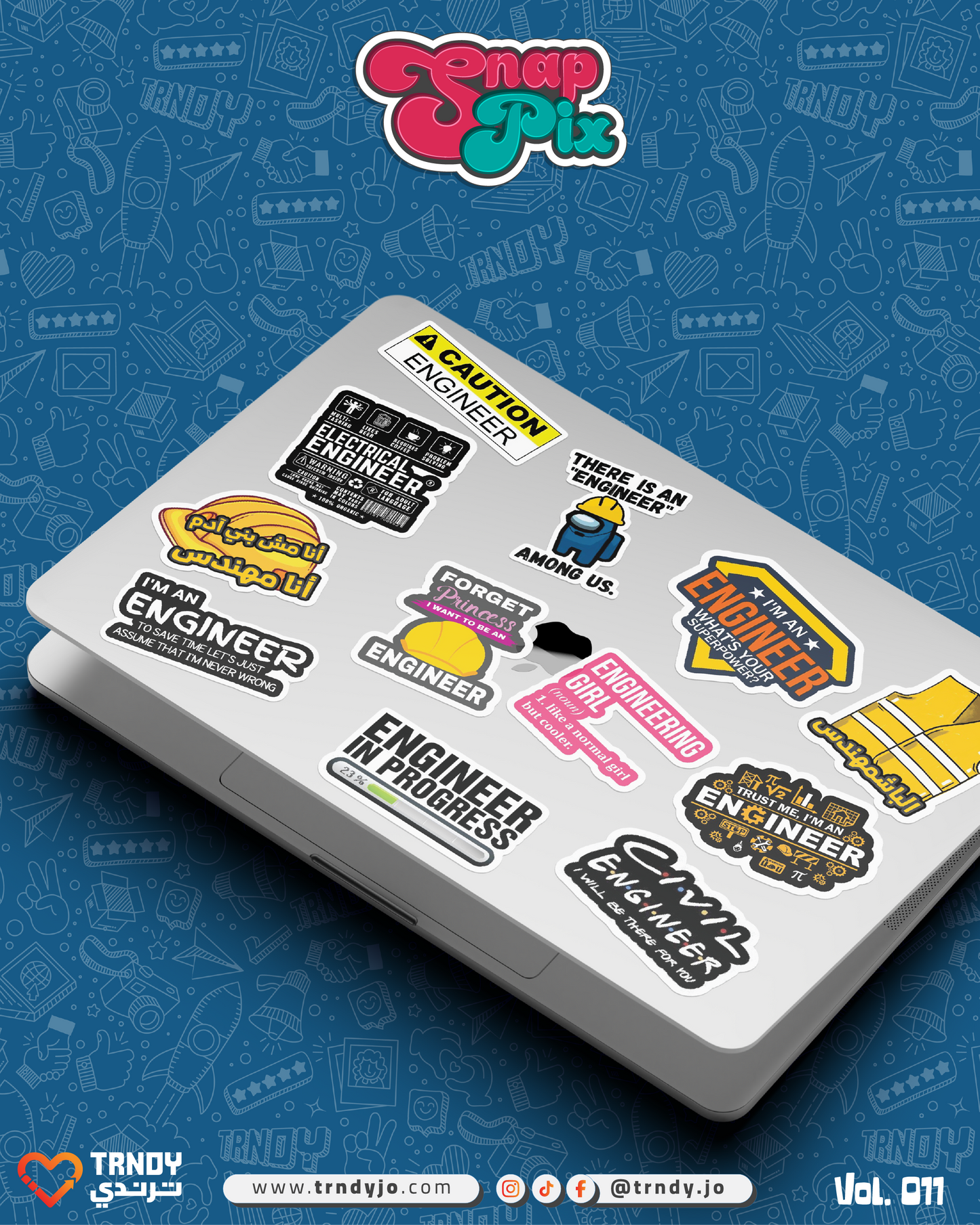 SnapPix Stickers - Collection 011