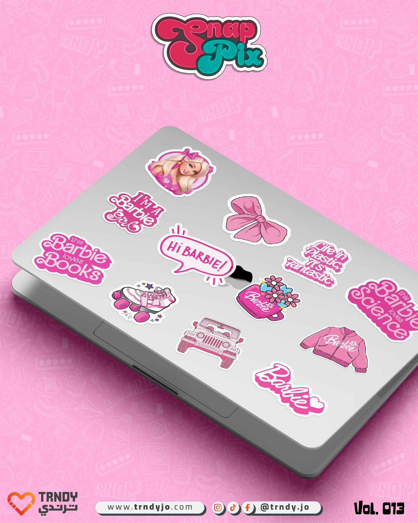 SnapPix Stickers - Collection 013