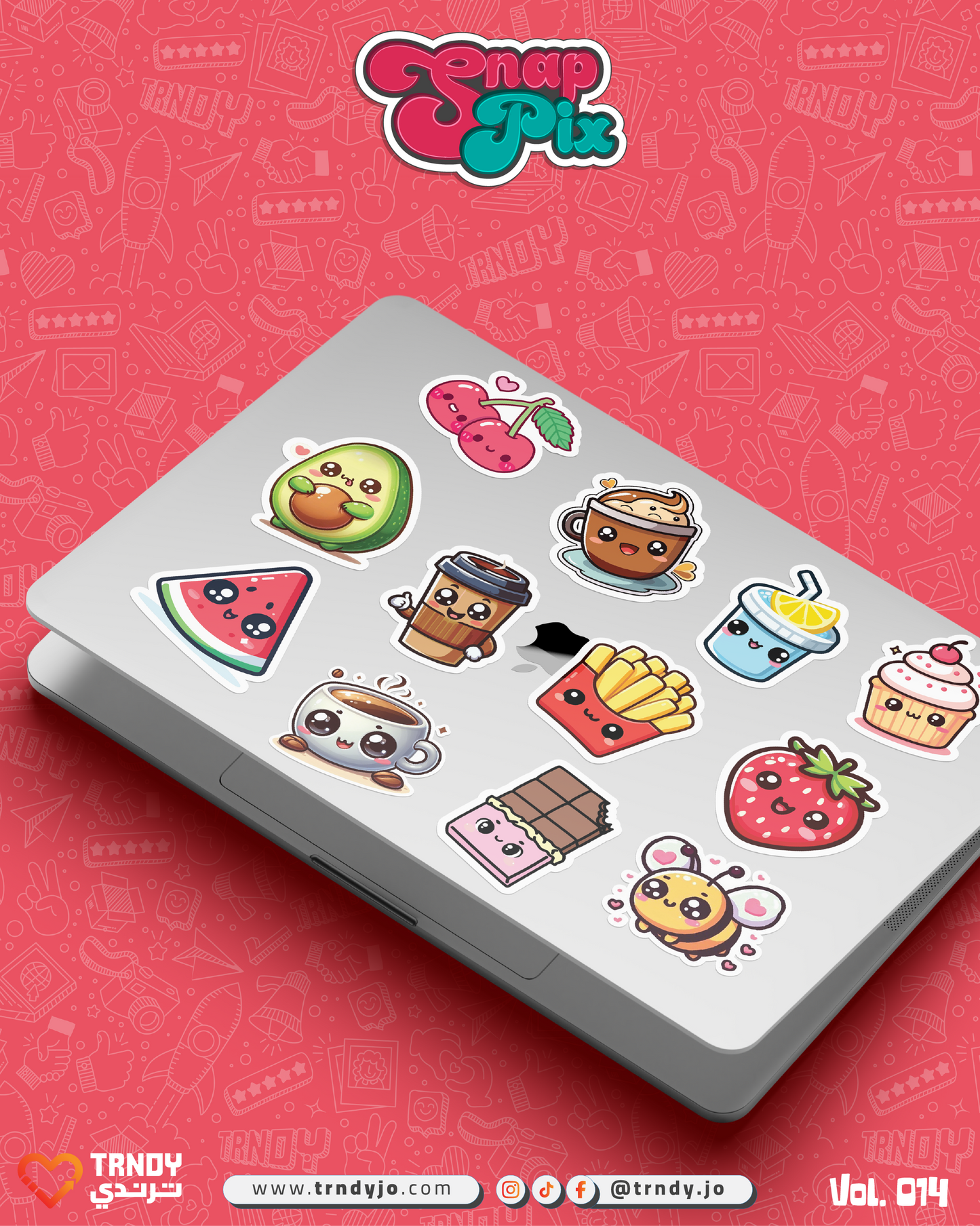 SnapPix Stickers - Collection 014