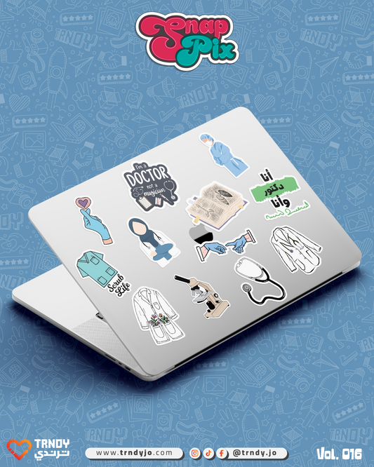 SnapPix Stickers - Collection 016