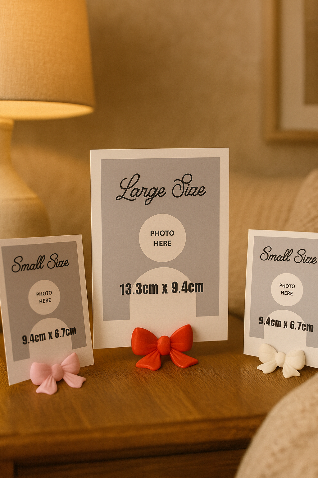 Photo Holder - Cute Bow