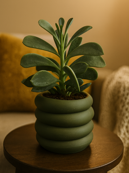 PlantMe - Zen Loops Planter Pot (Logo/Name Customized)