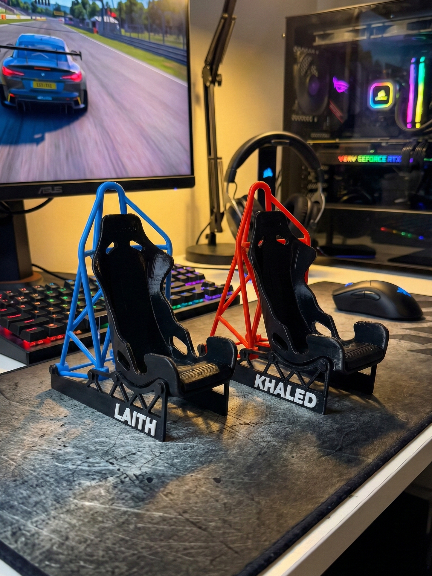 Racing Car Roll Cage - Customized Mobile Stand
