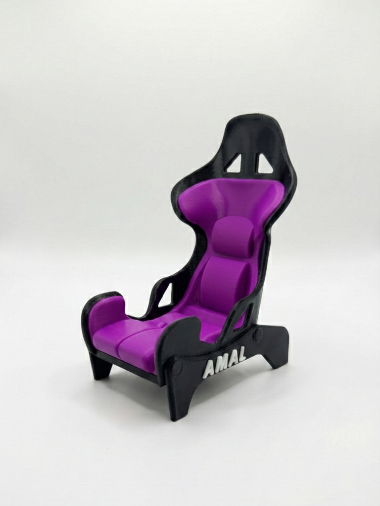Racing Car Seat - Customized Mobile Stand