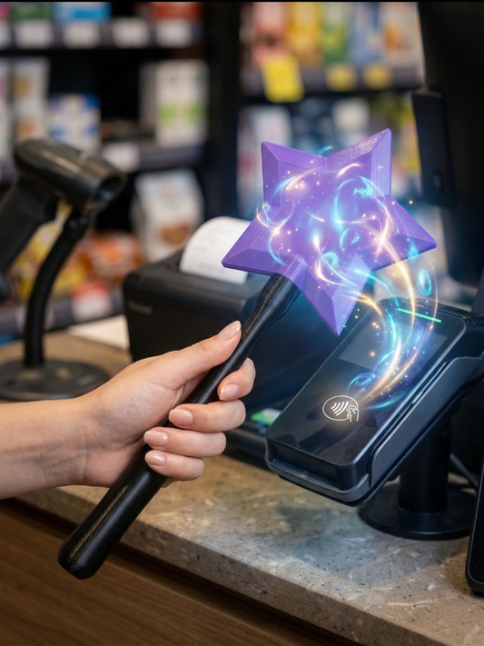 Magic Pay - card holder wand