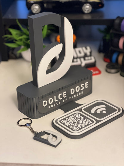 3D Logo Smart Stand - NFC & QR code