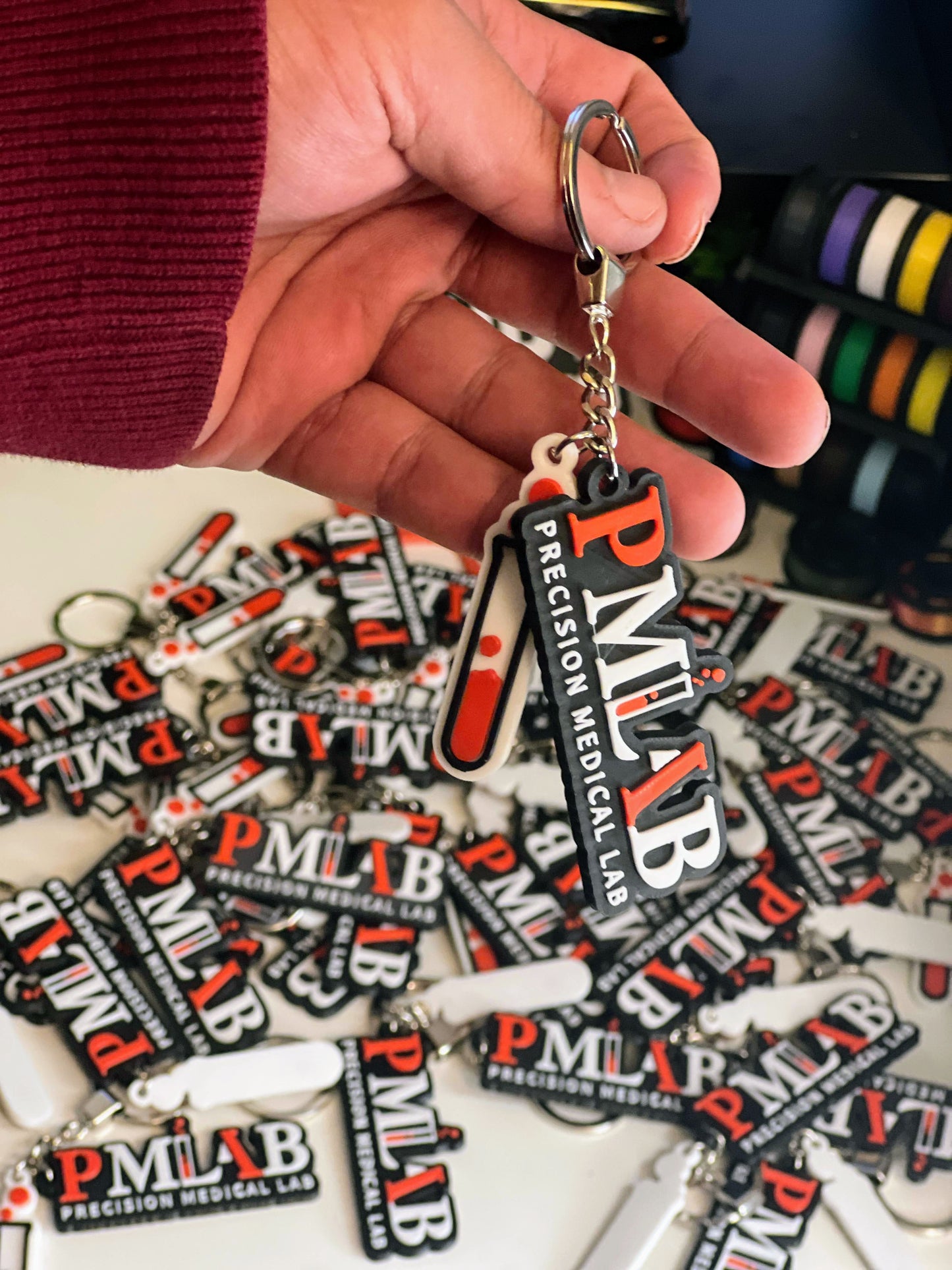 TagMe Logo - Customized 3D Brand Keychain (Bulks)