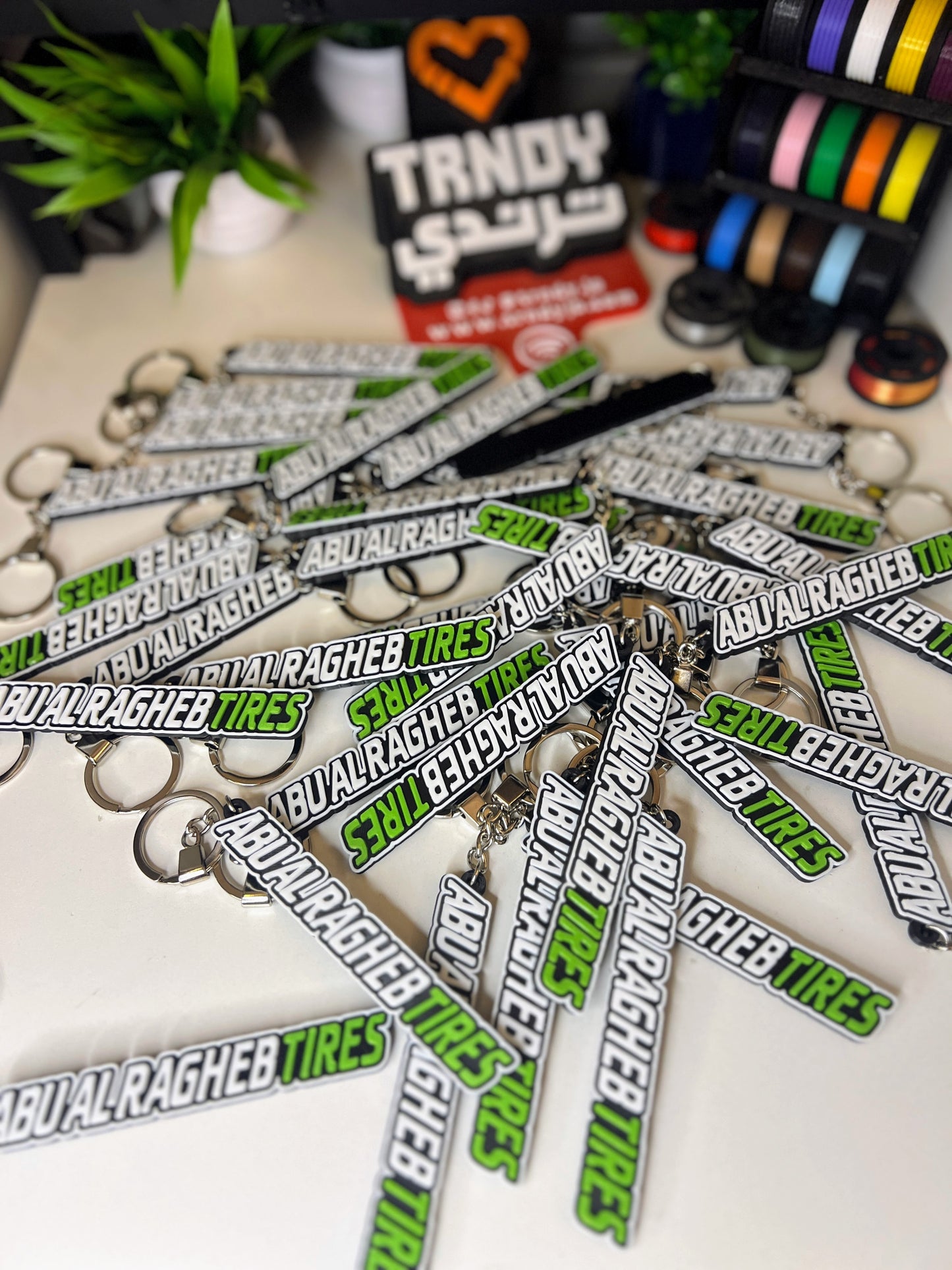 TagMe Logo - Customized 3D Brand Keychain (Bulks)