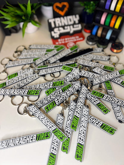 TagMe Logo - Customized 3D Brand Keychain (Bulks)