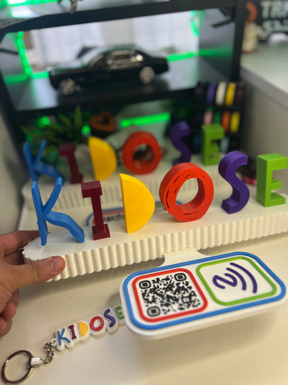 3D Logo Smart Stand - NFC & QR code