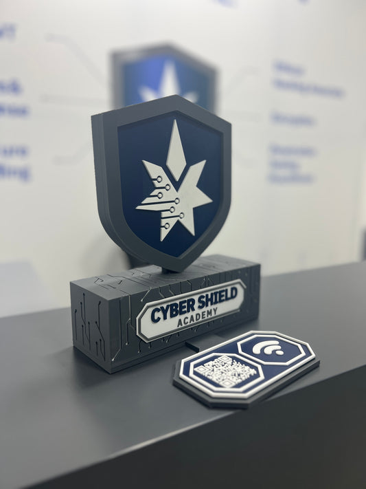 3D Logo Smart Stand - NFC & QR code