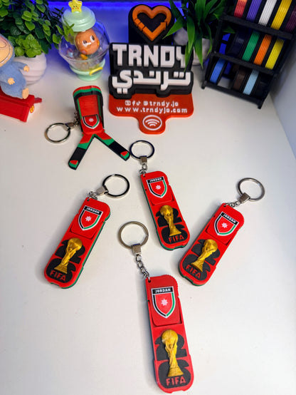 TagMe - World Cup 2026 3 in 1 Keychain | Jordan